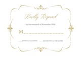 Tasteful Tapestry - RSVP card